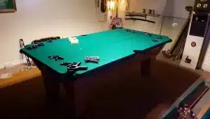 moving your pool table to Châteauguay